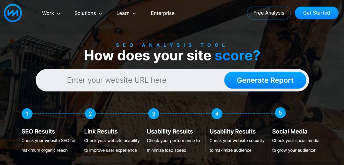 herramienta de auditoría incrustable de seoptimer